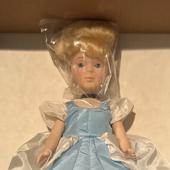 Vintage Walt Disney Cinderella by Effanbee’s Blue and White Ballgown - Picture 2 of 7